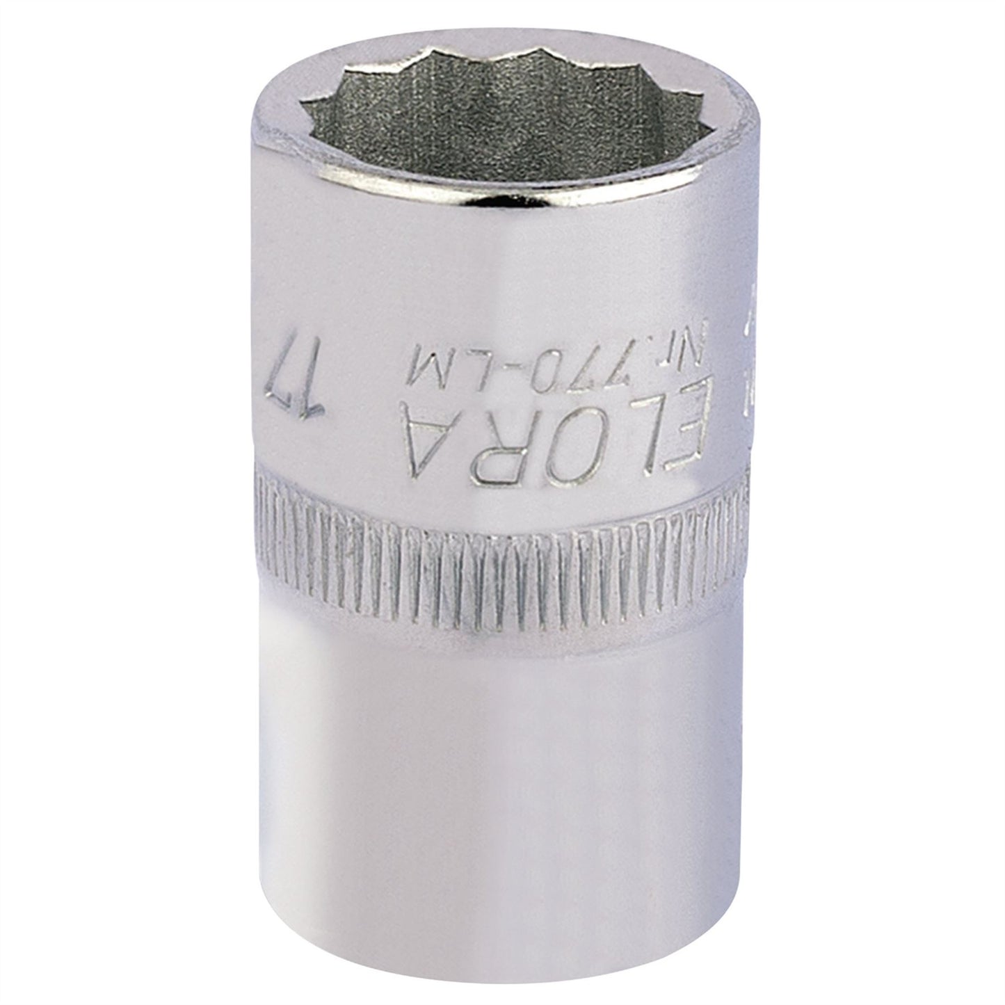 Elora 24624 Bi-Hexagon Socket 1/2" Sq. Dr. 17mm Elora