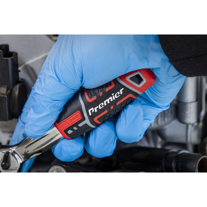 Sealey AK8937 Ratchet Wrench 1/4"Sq Drive Offset with Flip Reverse Sealey