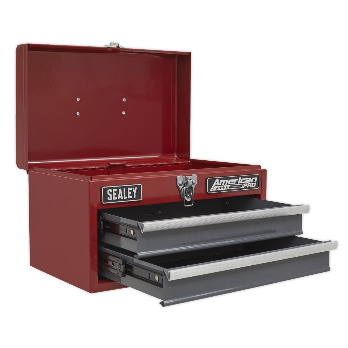 Sealey AP2602BB Toolbox 2 Drawer with Ball-Bearing Slides Sealey