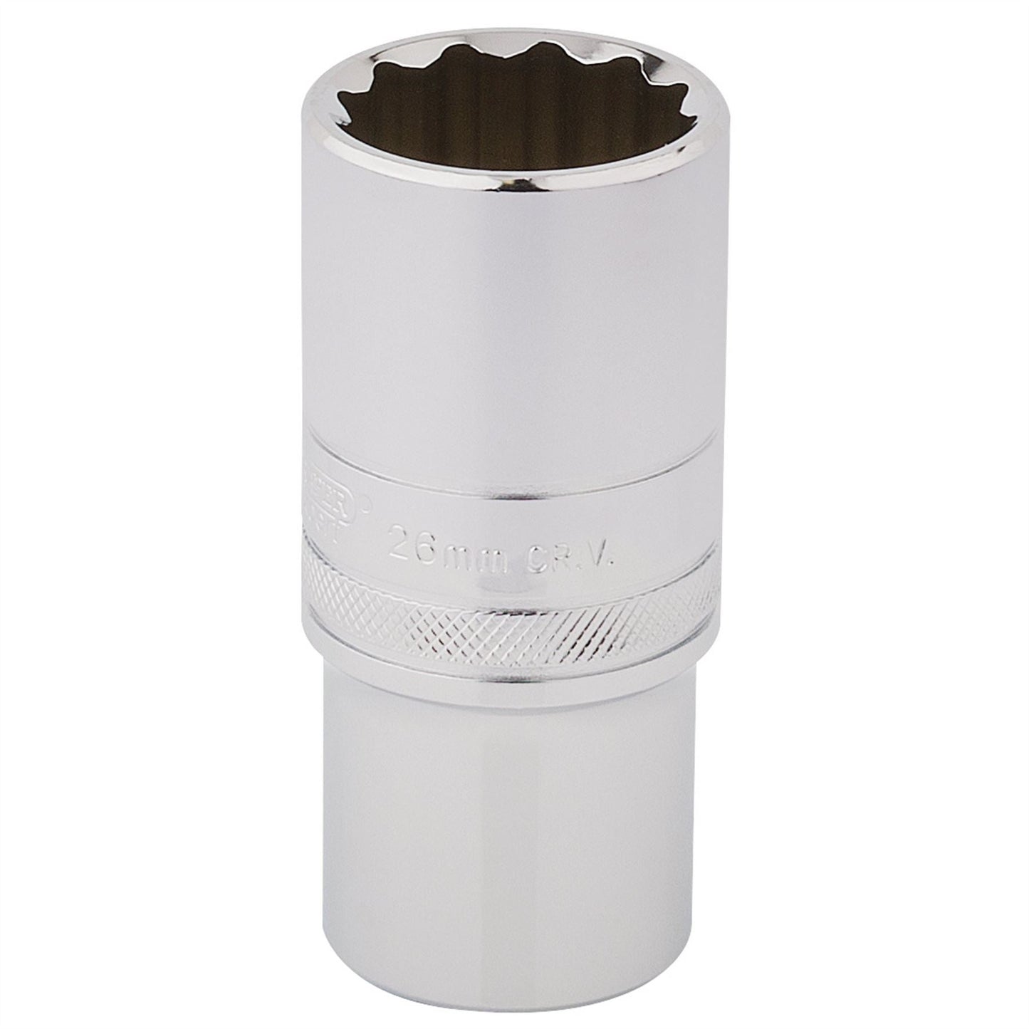 Draper 33838 HI-TORQ® 12 Point Deep Socket 1/2" Sq. Dr. 26mm Draper
