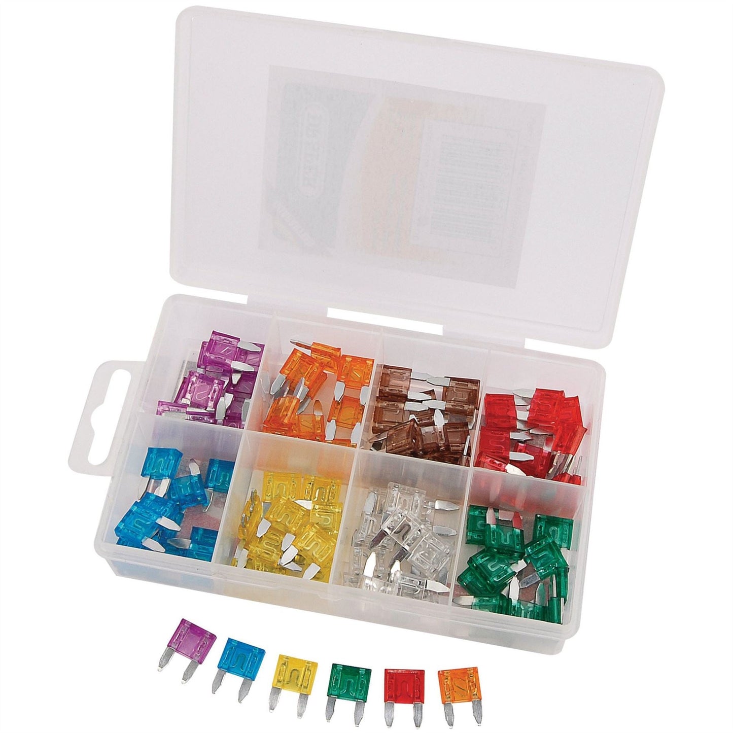 Draper 24311 Mini Automotive Plug-In Fuse Assortment 100 Piece Draper