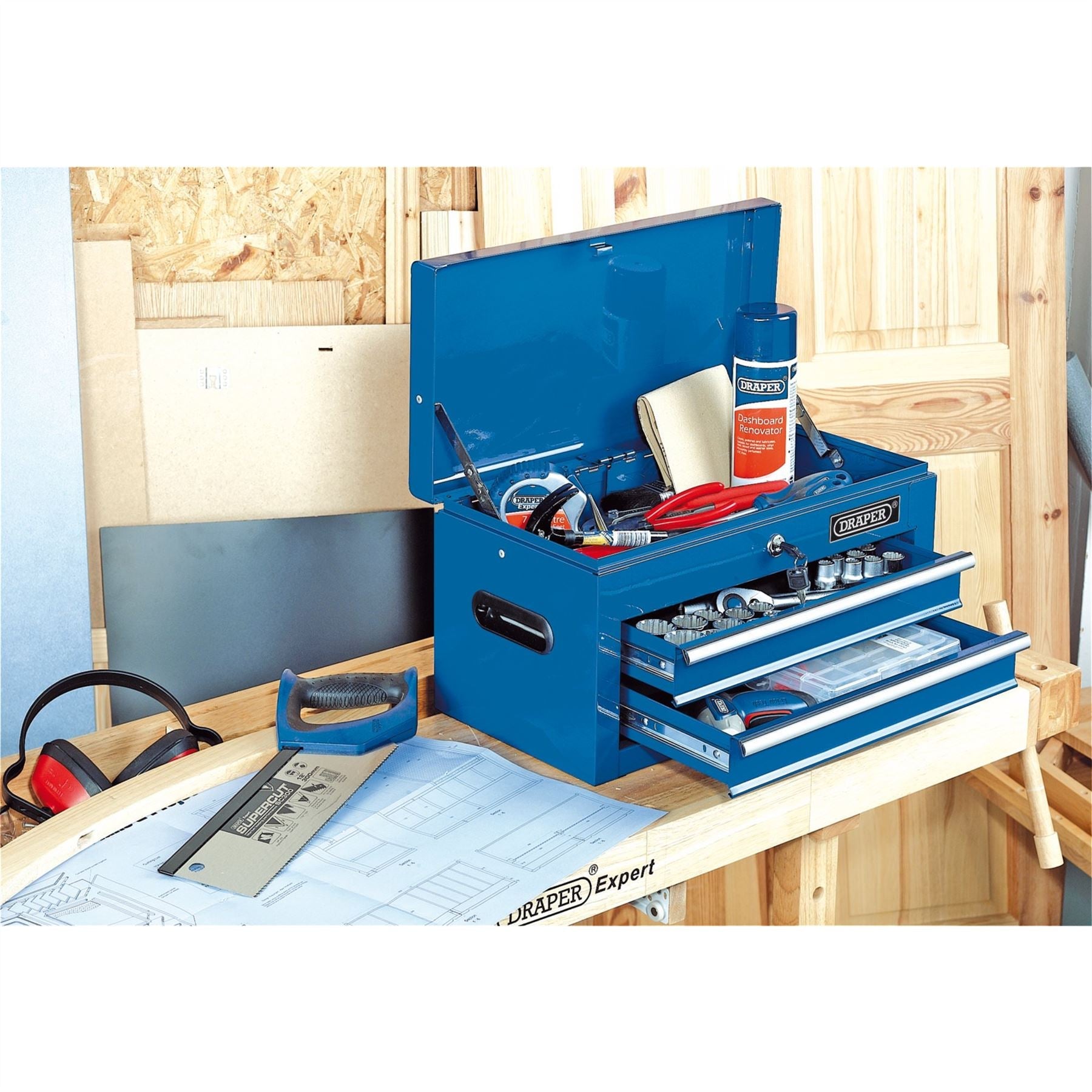 Draper 03243 2 Drawer Tool Chest/Tool Box Draper