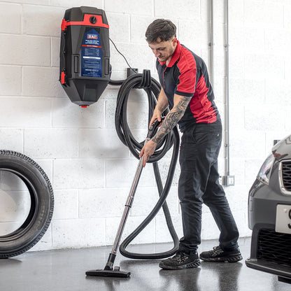 Sealey GV180WM Garage Vacuum 1200W with Remote Control - Wall Mounting Sealey