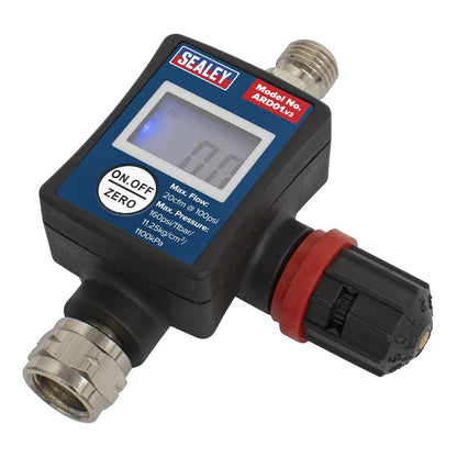 Sealey ARD01 On-Gun Digital Pressure Regulator/Gauge Sealey