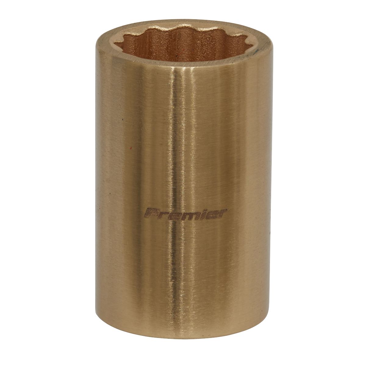 Sealey NS050 Socket 17mm 1/2"Sq Drive - Non-Sparking WallDrive® Sealey
