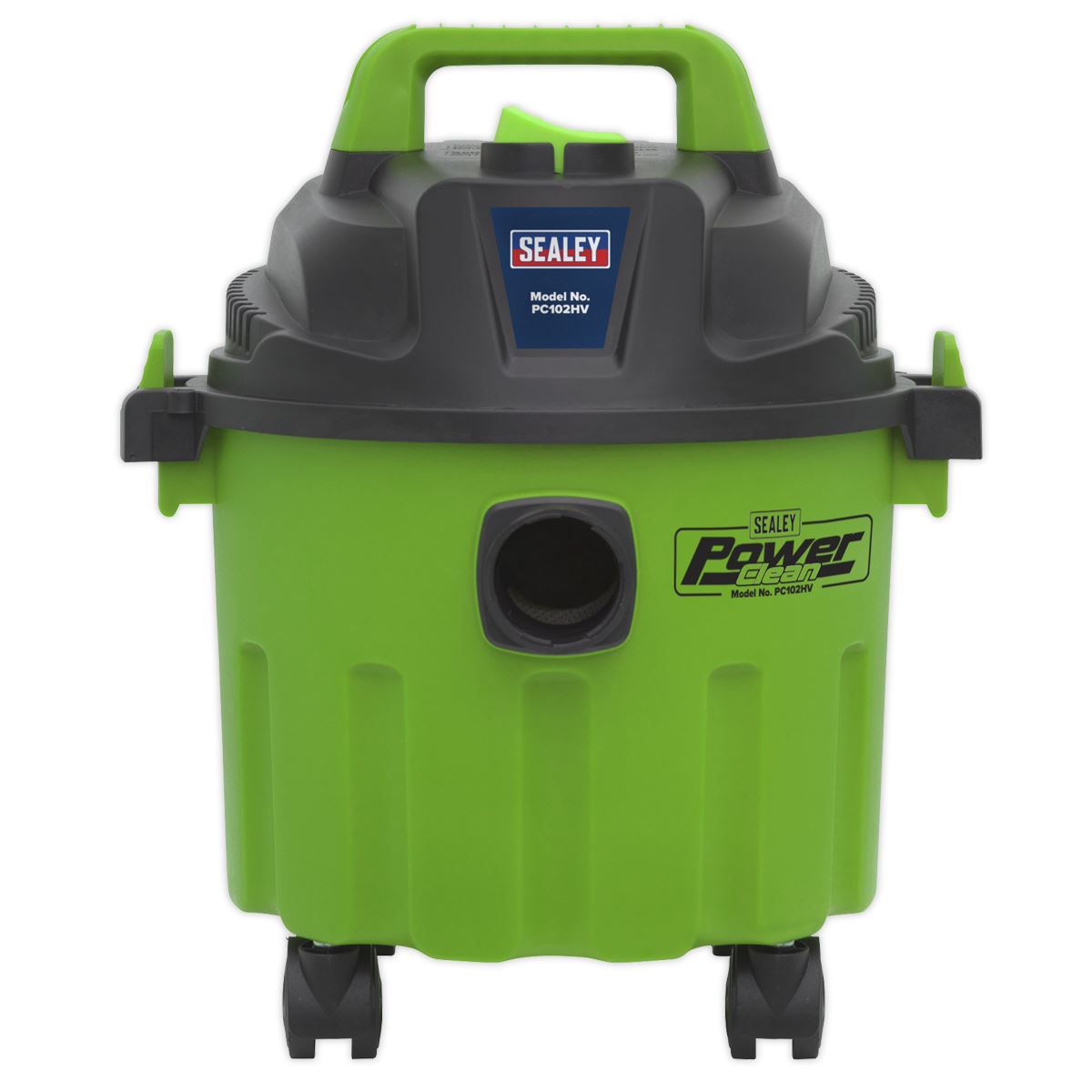 Sealey PC102HV Vacuum Cleaner Wet & Dry 10L 1000W/230V - Green Sealey