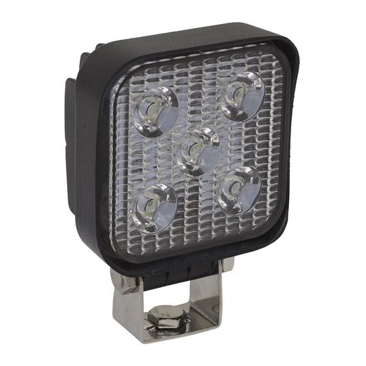 Sealey LED2S Mini Square Worklight with Mounting Bracket 15W SMD LED Sealey