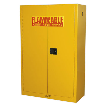 Sealey FSC10 Flammables Storage Cabinet 1095 x 460 x 1655mm Sealey