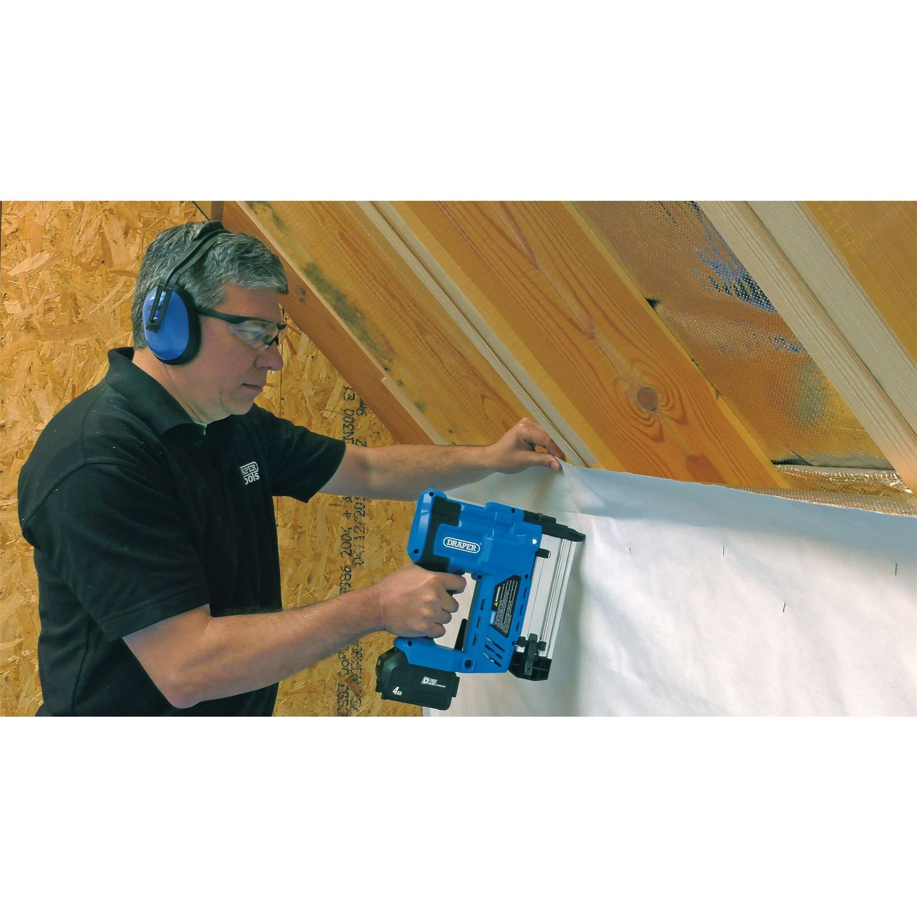 Draper 55740 D20 20V Nailer/Stapler Sold Bare Draper