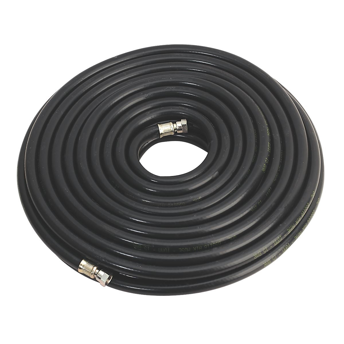 Sealey AH20RX/38 Air Hose 20m x Ø10mm with 1/4"BSP Unions Heavy-Duty Sealey