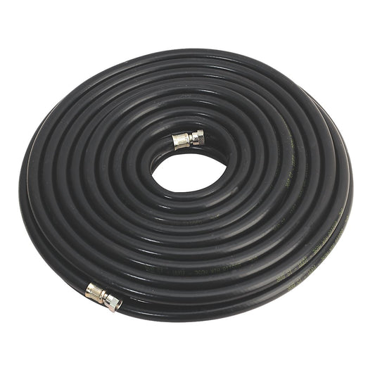 Sealey AH20RX/38 Air Hose 20m x Ø10mm with 1/4"BSP Unions Heavy-Duty Sealey