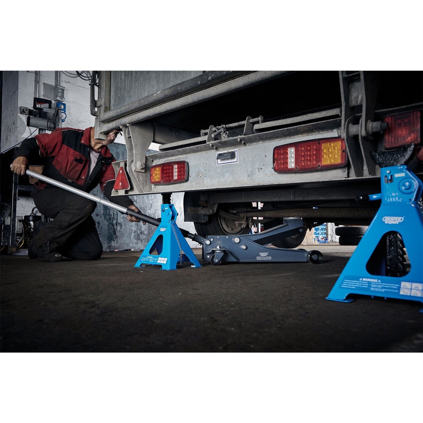 Draper 24276 Expert Professional Low Profile Garage Trolley Jack 4 Tonne Draper