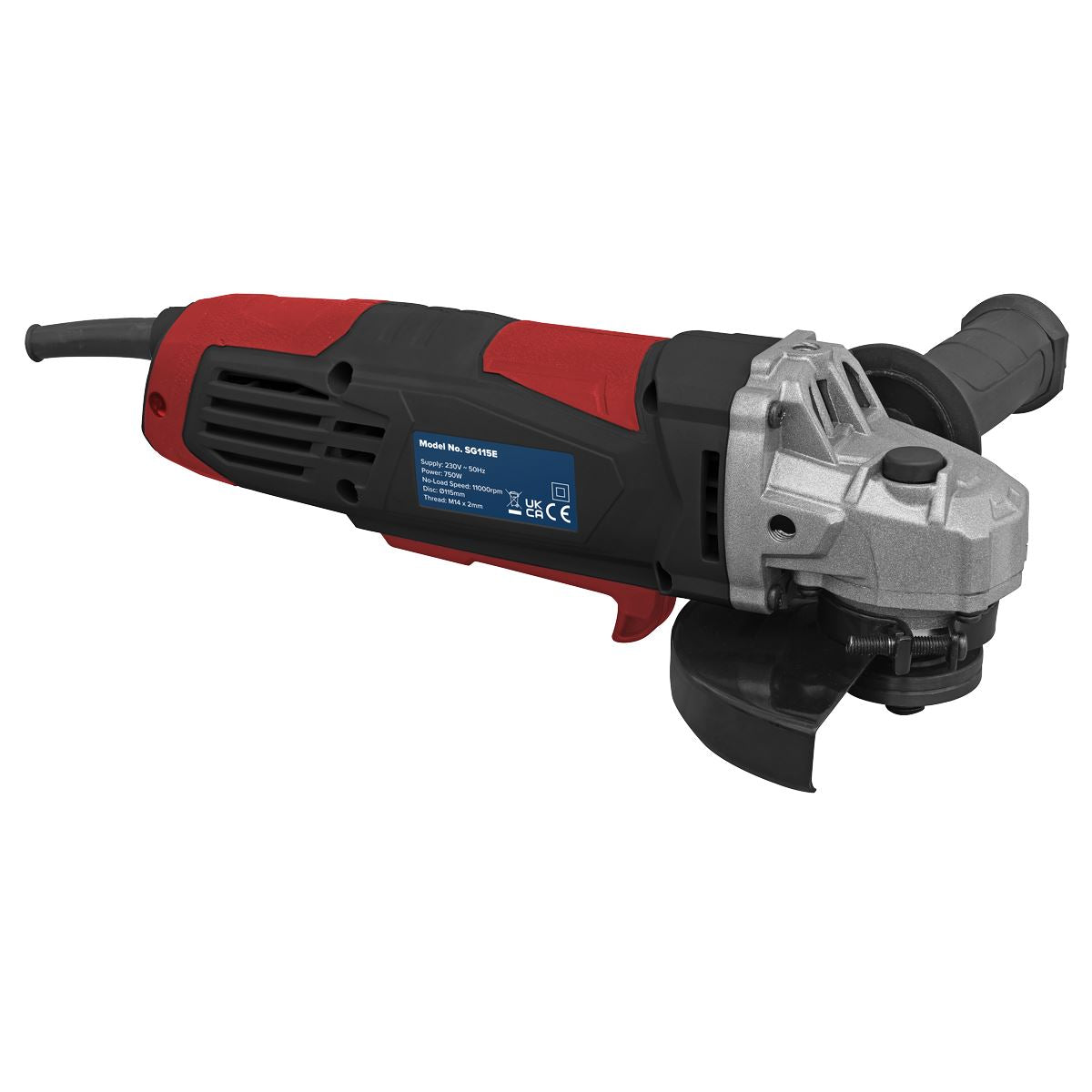 Sealey SG115E Angle Grinder Ø115mm 750W/230V Sealey