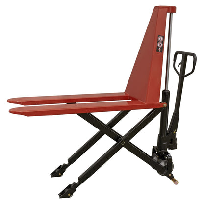 Sealey PT1170H High Lift Pallet Truck - 1000kg Capacity 1170 x 540mm Sealey