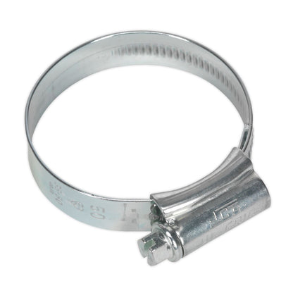 Sealey HCJ2A HI-GRIP® Hose Clip Zinc Plated Ø35-50mm Pack of 20 Sealey