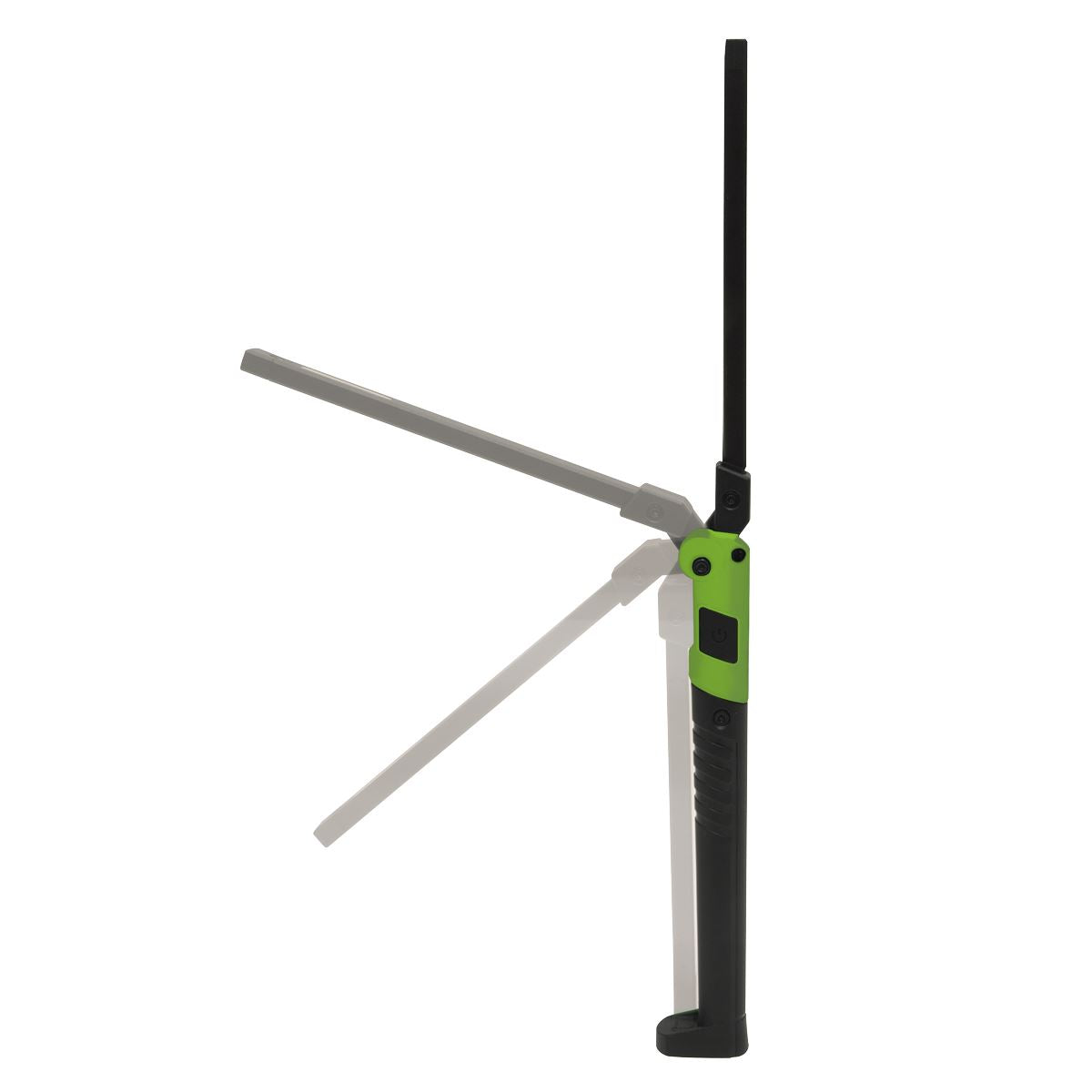 Sealey LED01G Rechargeable Slim Folding Pocket Light 2 COB & 1 SMD LED - Green Sealey