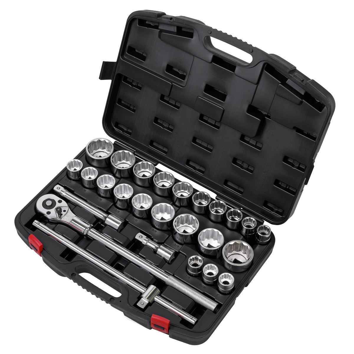 Sealey AK2584 Socket Set 26pc 3/4"Sq Drive 12-point WallDrive® Sealey
