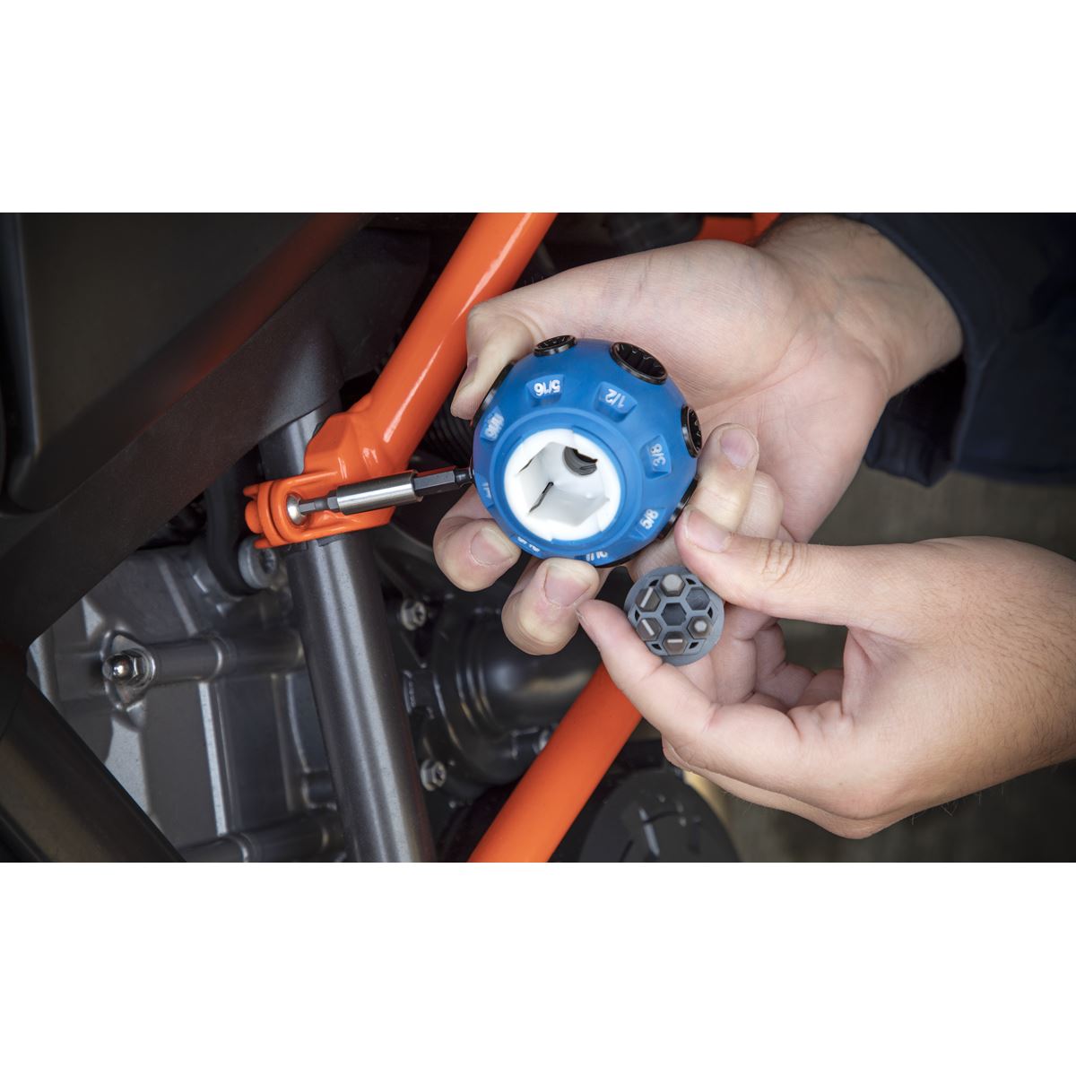 Sealey SMC34 Total Drive® Ball Wrench 40-in-1 Sealey