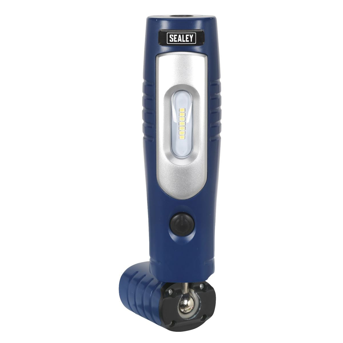 Sealey LED3602B Rechargeable 360° Inspection Light 4W & 3W SMD LED Blue Lithium-ion Sealey
