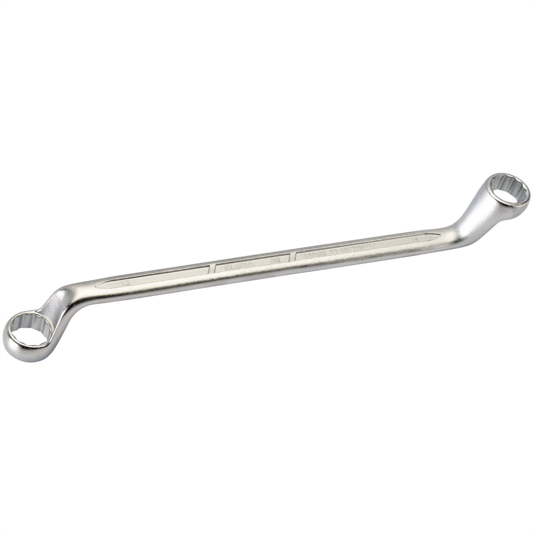 Elora 06177 Deep Crank Metric Ring Spanner 14 x 15mm Elora