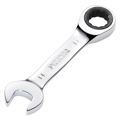 Draper 27895 HI-TORQ® Metric Stubby Ratchet Combination Spanner 14mm Draper