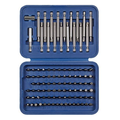 Sealey AK2099 Power Tool/Security Bit Set 99pc Long & Short Sealey