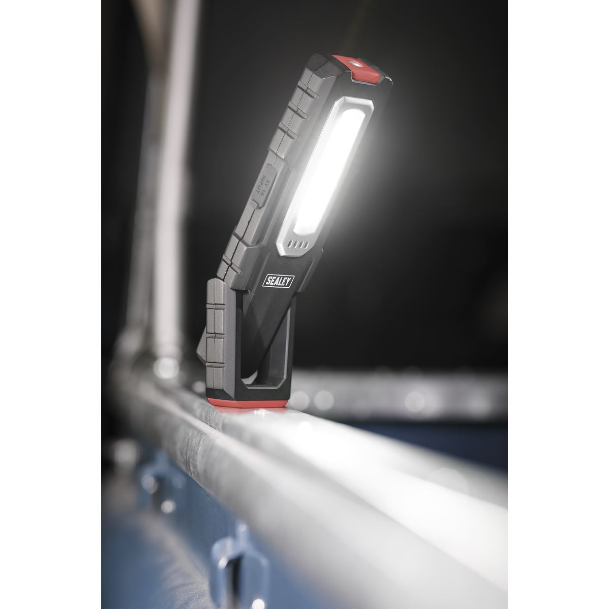 Sealey LEDWCBCOMBO5 Inspection Light 5W COB & 1W SMD LED (x2) & Double Wireless Charging Base Sealey