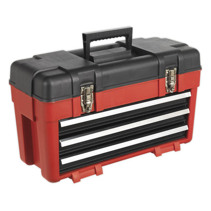 Sealey AP1003 Toolbox 585mm 3 Drawer Portable Sealey