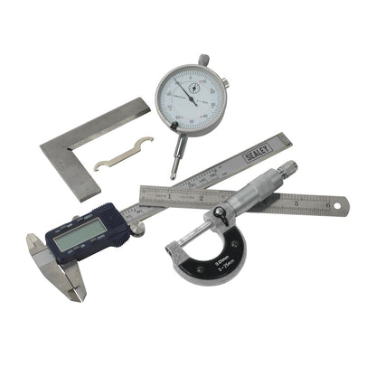 Sealey AK96SET Measuring Tool Set 5pc Sealey