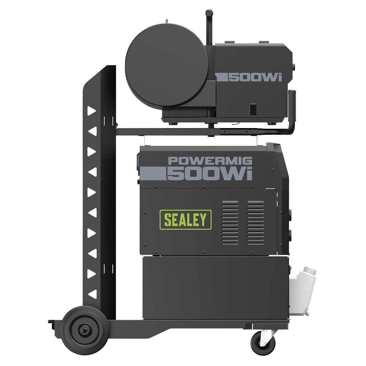 Sealey POWERMIG500Wi 500A Professional Gas/Gasless MIG/MMA/TIG Inverter Welder With Portable Wire Feeder & Water Cooler 415V 3ph Sealey