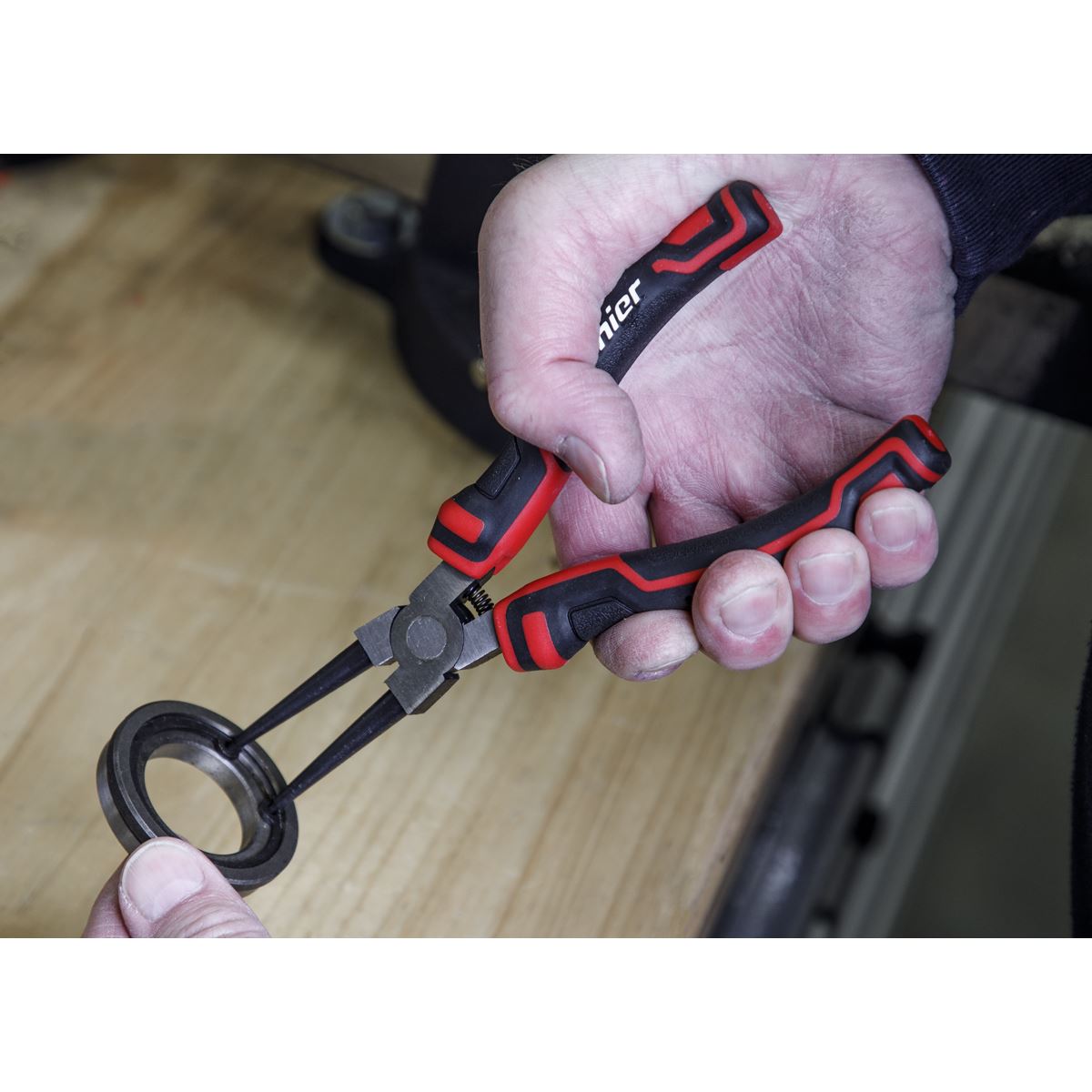 Sealey AK8457 Circlip Pliers Set 180mm 4pc Sealey