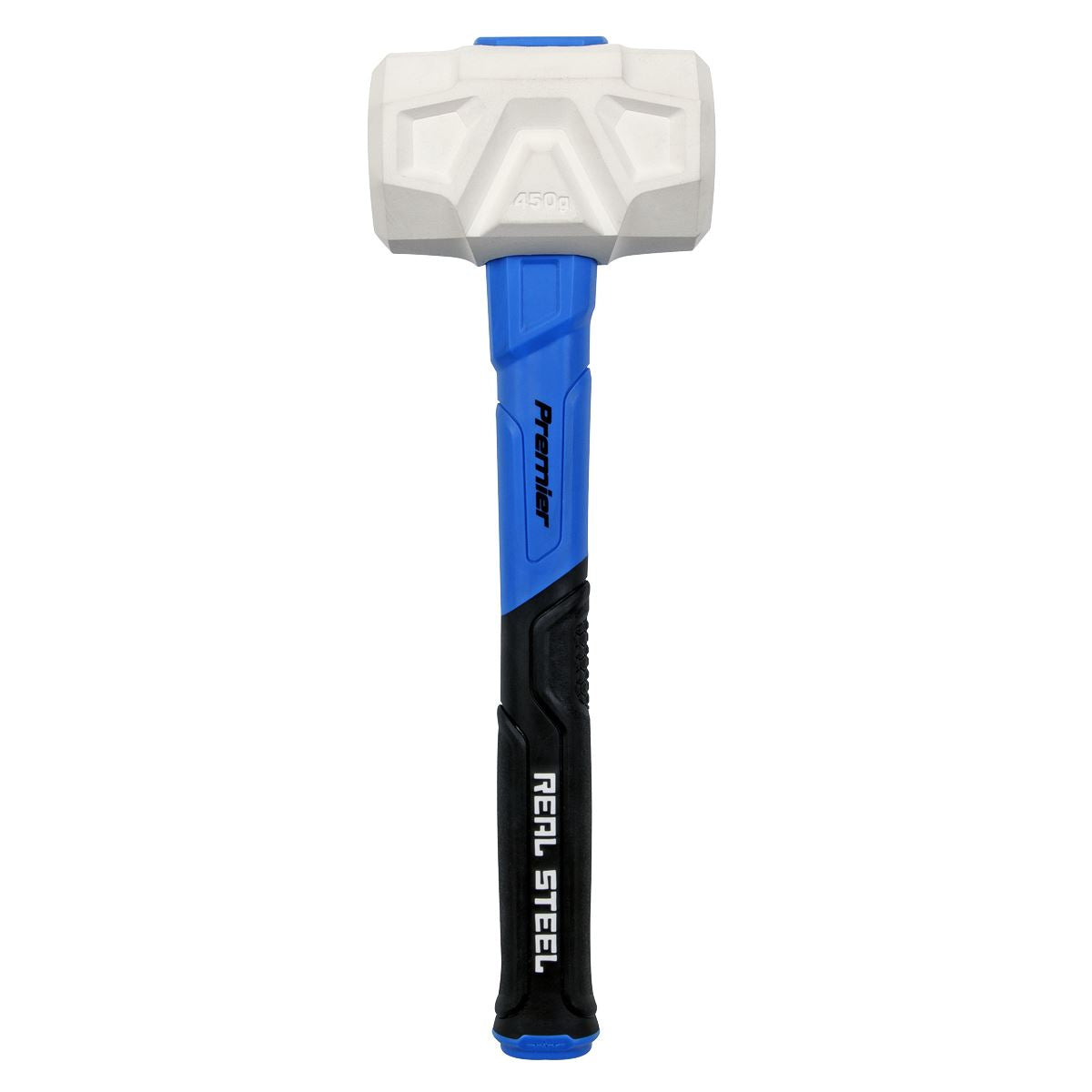 Sealey RMG16 Rubber Mallet with Fibreglass Shaft 16oz Sealey