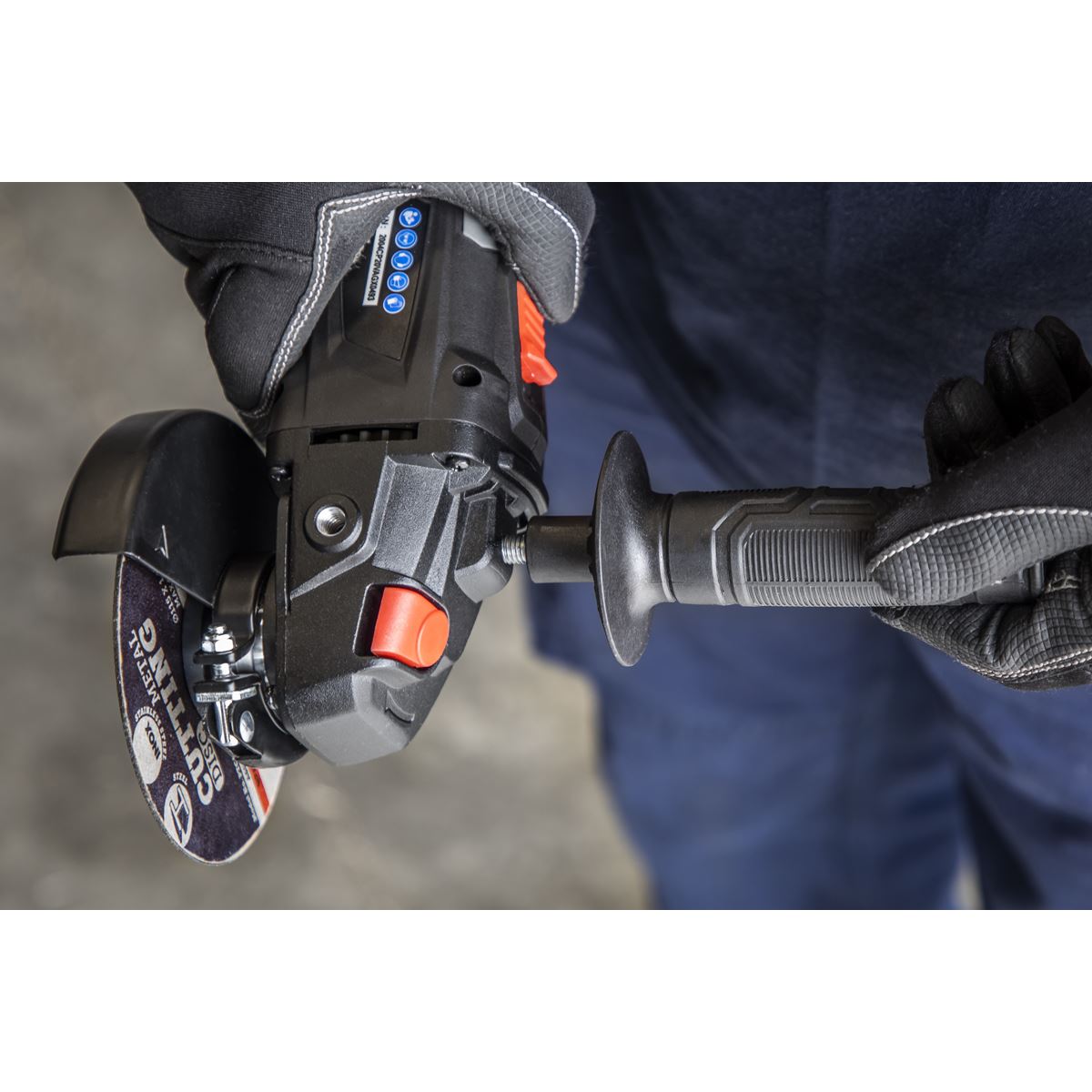 Sealey CP20VAGX Brushless Angle Grinder Ø115mm 20V SV20 Series - Body Only Sealey