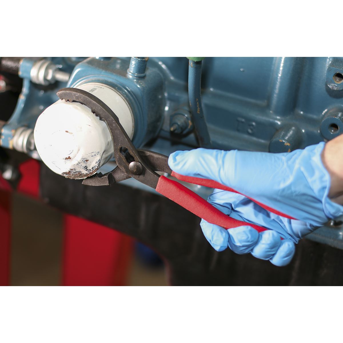 Sealey AK6411 Ø60-108mm Capacity Oil Filter Pliers Sealey