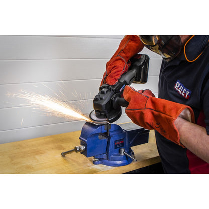 Sealey FD125120E Flap Disc Aluminium Oxide Ø125mm Ø22mm Bore 120Grit Sealey