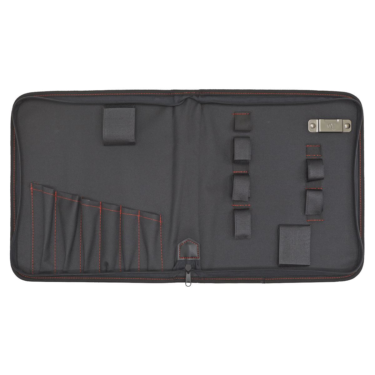 Sealey SMC43 Zipped Tool Pouch 6-Pocket Sealey