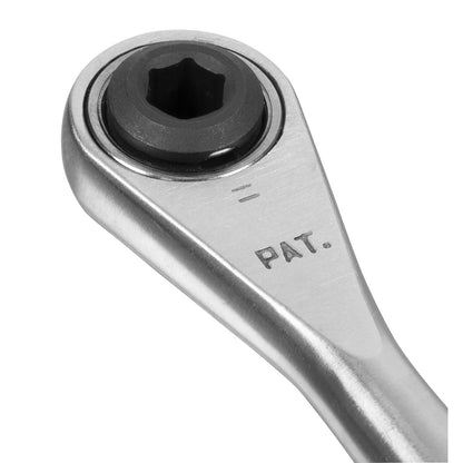 Sealey AK6962 Bit Driver Ratchet Micro 1/4"Hex Stainless Steel Sealey