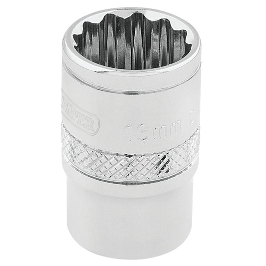 Draper 32776 HI-TORQ® 12 Point Socket 3/8" Sq. Dr. 13mm Draper