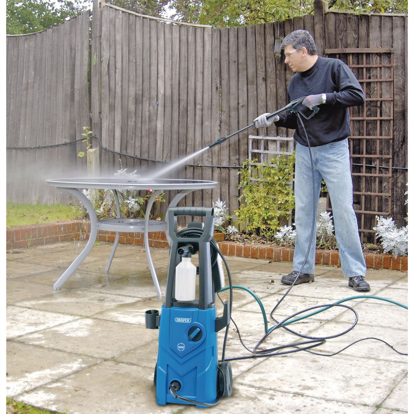 Draper 98676 Pressure Washer 1600W 135bar Draper