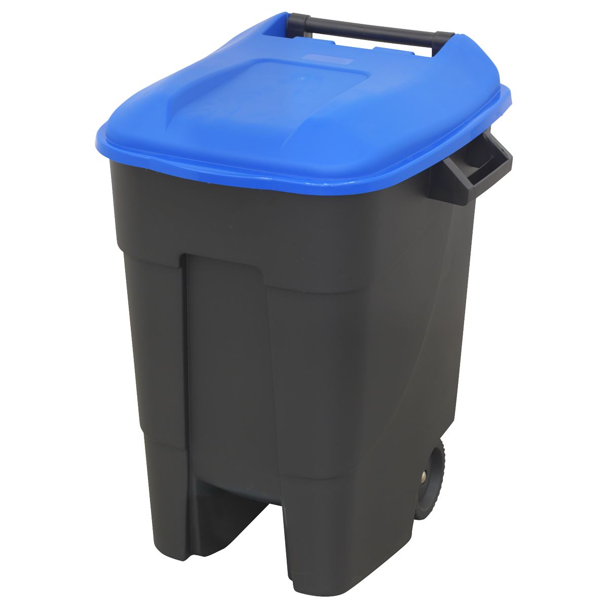 Sealey BM100B Refuse/Wheelie Bin 100L - Blue Sealey