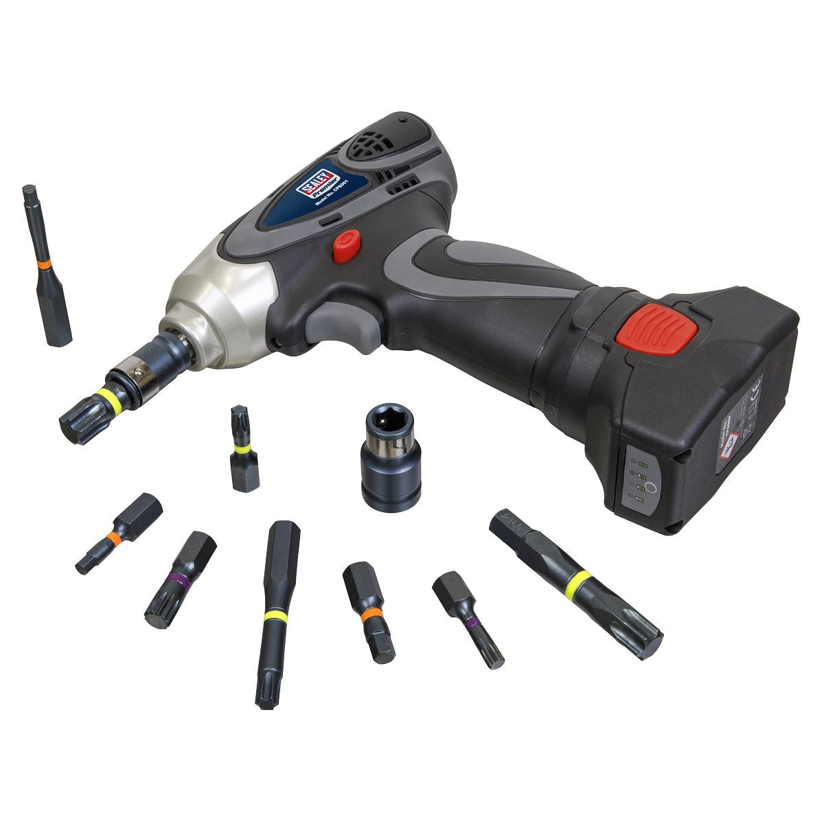 Sealey AK21901 TRX-Star*/Hex/Spline Bit Set Impact 42pc 3/8" & 1/2"Sq Drive Sealey