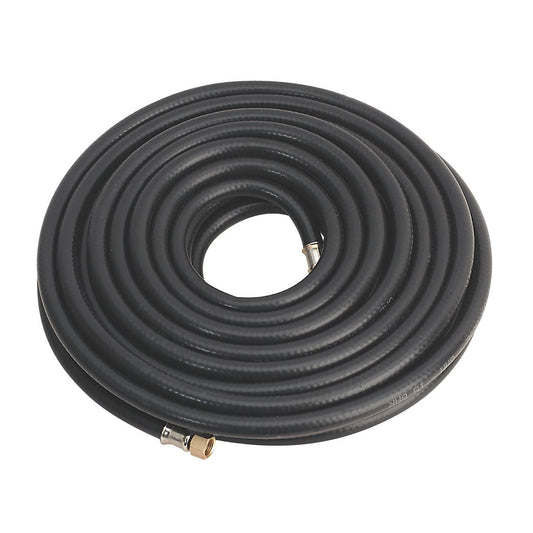 Sealey AH15RX Air Hose 15m x Ø8mm with 1/4"BSP Unions Heavy-Duty Sealey