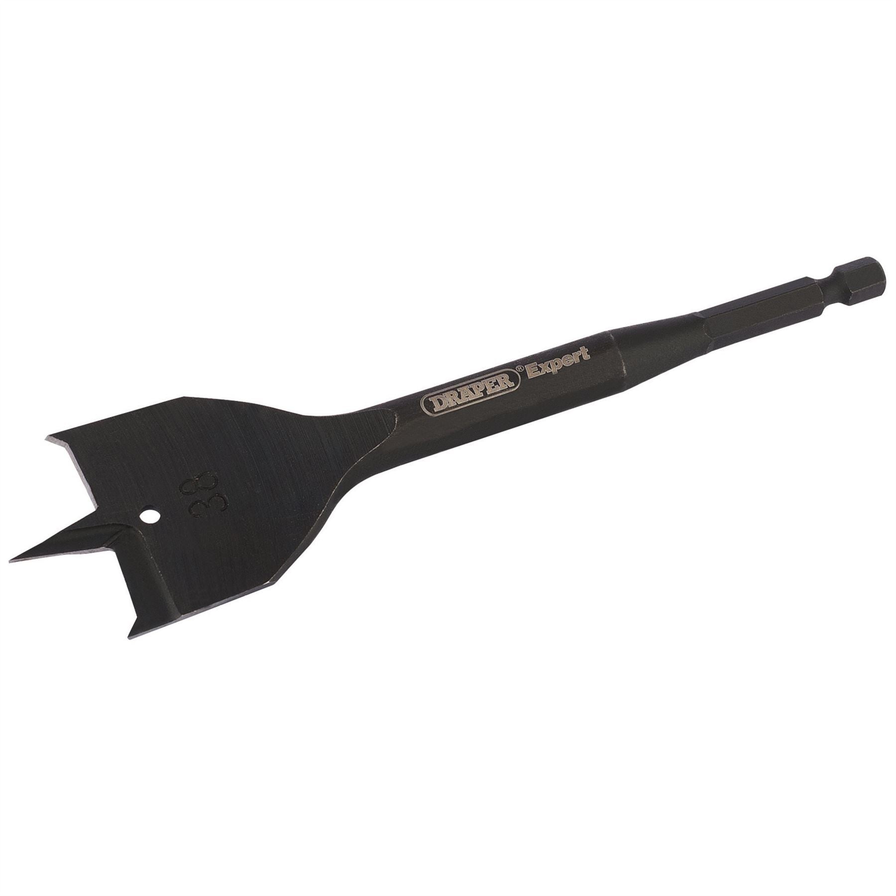 Draper 63697 Expert Flat Wood Bit 38 x 150mm Draper
