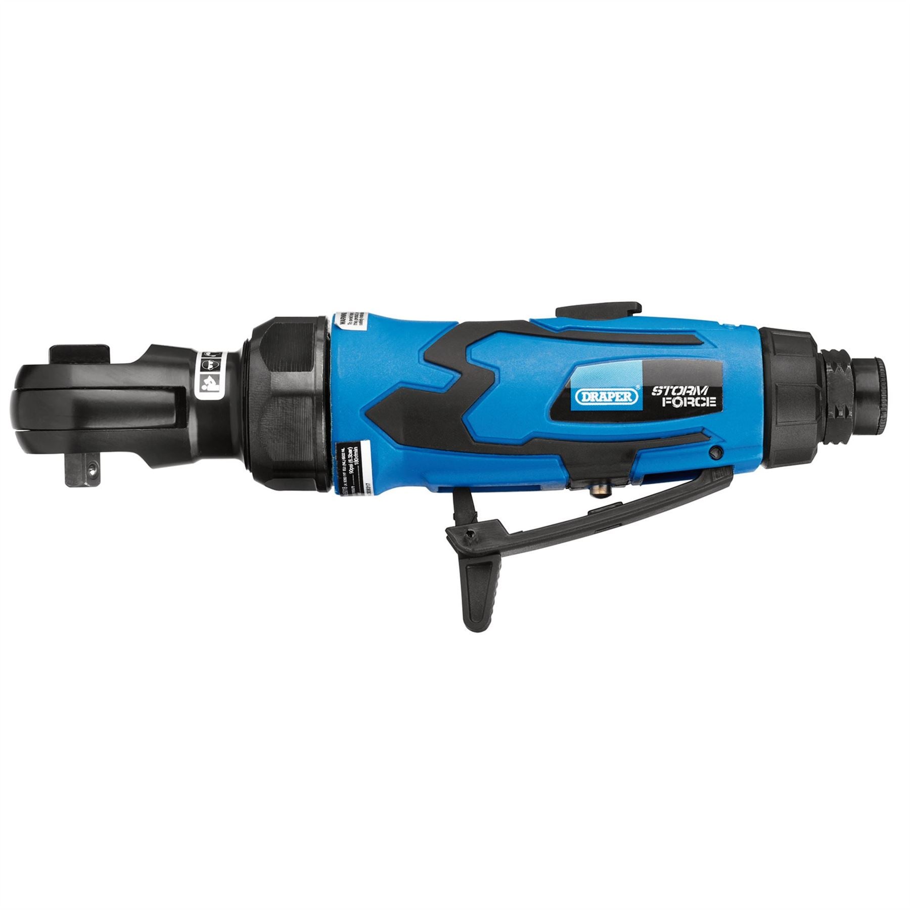 Draper 65018 Storm Force® Stubby Air Ratchet 1/4" Sq. Dr. Draper