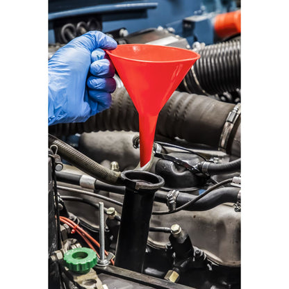 Sealey F92 Small Funnel Set 4pc Economy Fixed Spout Sealey