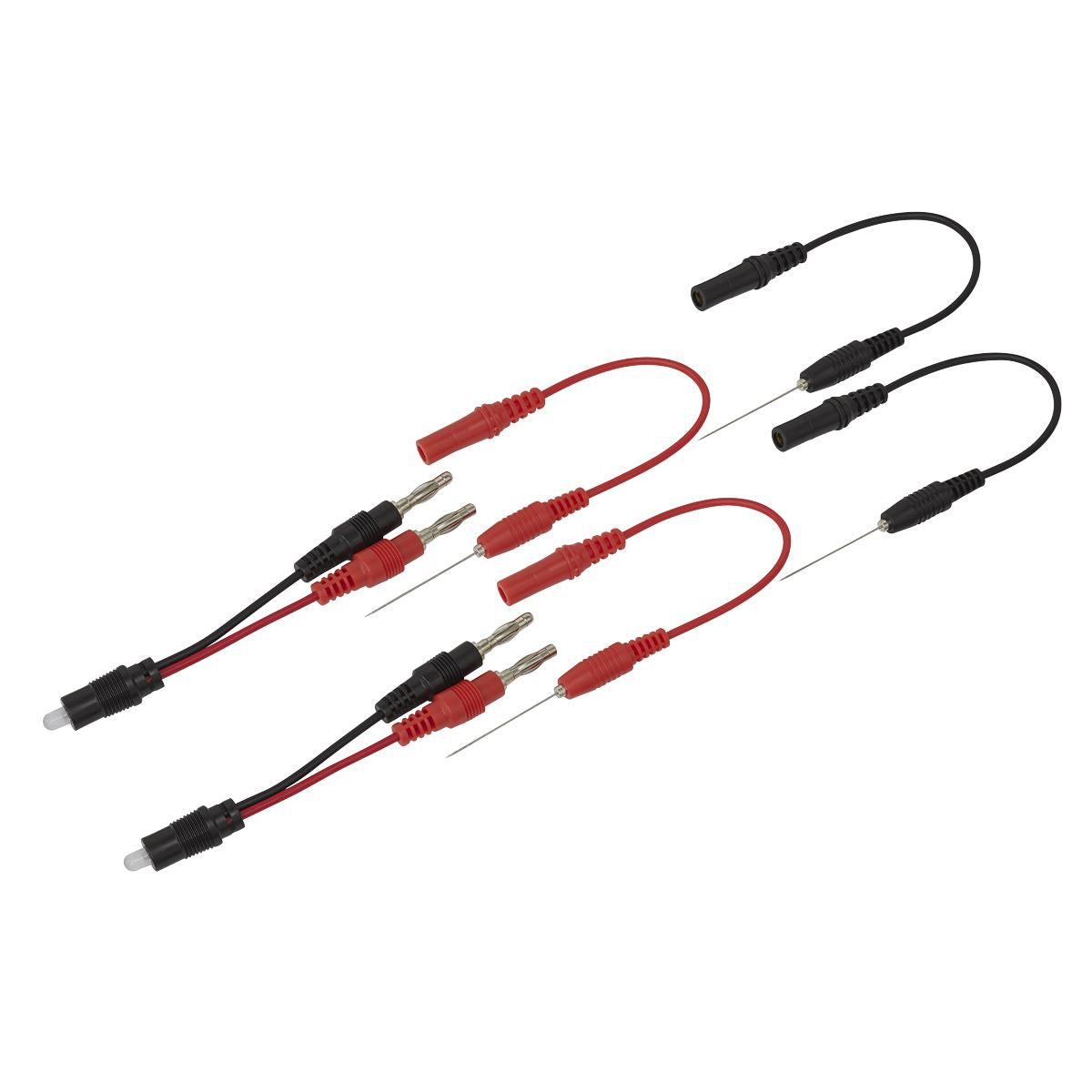 Sealey NLTS01 Noid Light Test Lead Set 6pc Sealey