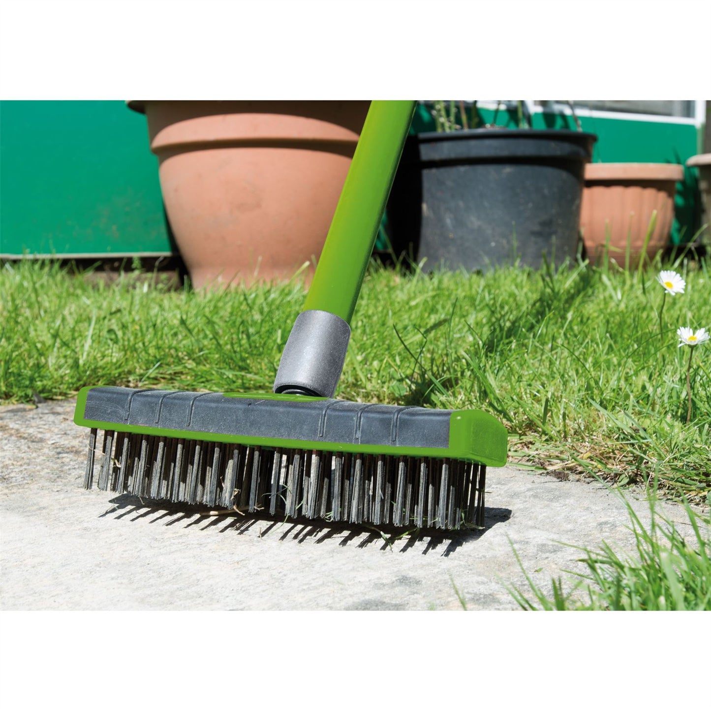Draper 58683 Paving Brush Set with Twin Heads and Telescopic Handle Draper