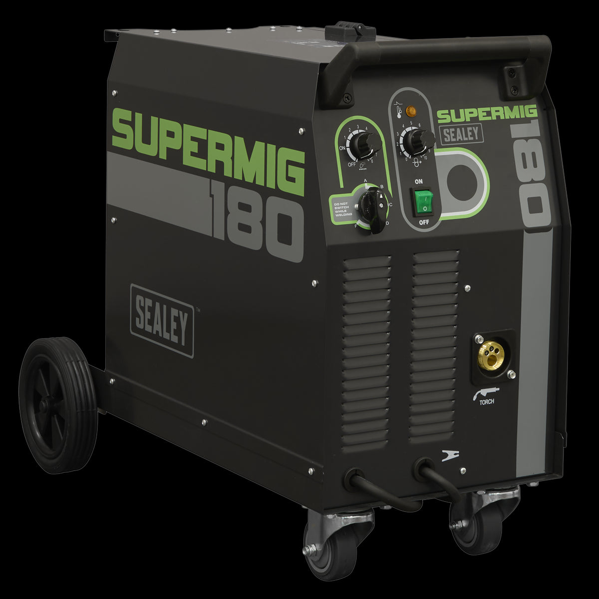 Sealey SUPERMIG180 Professional MIG Welder 180A 230V with Binzel® Euro Torch Sealey