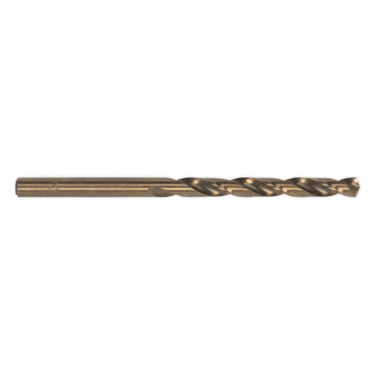 Sealey DB035CB HSS Cobalt Fully Ground Drill Bit Ø3.5mm Pack of 10 Sealey