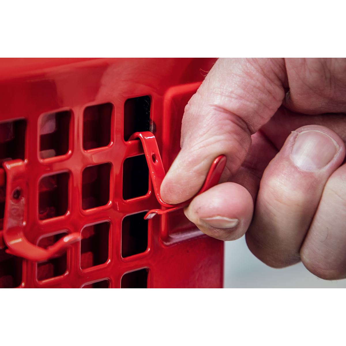 Sealey APPB Magnetic Pegboard - Red Sealey